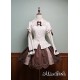 Alice Girl Bear Chocolate Short and Long Skirt and JSK(2nd Pre-Order/2 Colours/Full Payment Without Shipping)
